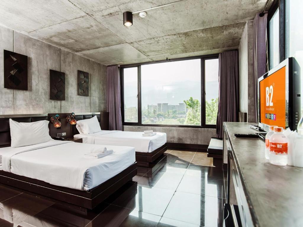 B2 Black Business And Budget Hotel Chiang Mai Exterior foto